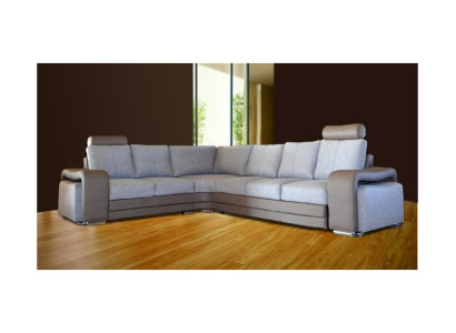 L-shape Fabric Corner sofa Living landscape Upholstery Corner Sofa Couch Seat Suite